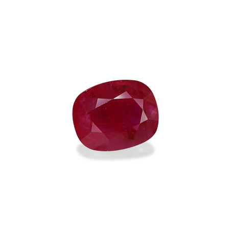 OVAL-cut Burma Ruby Red 3.74 carats
