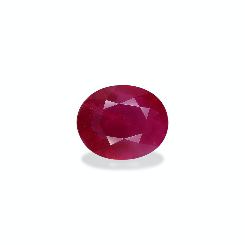 OVAL-cut Burma Ruby Red 3.14 carats