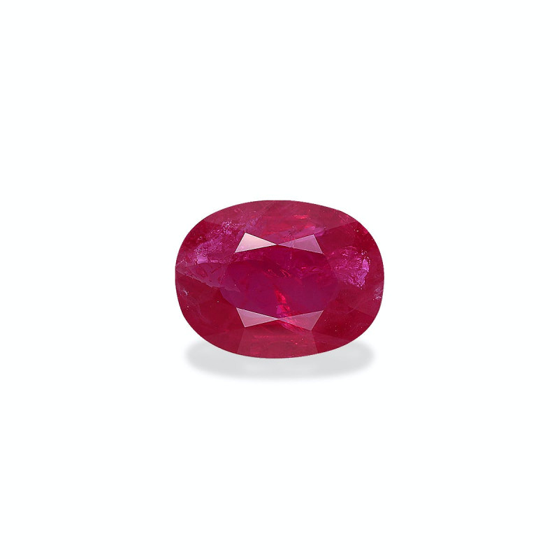 OVAL-cut Burma Ruby Pink 3.77 carats