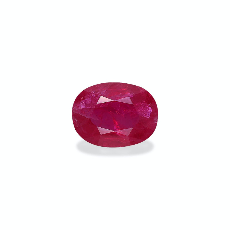 Rubíes de Birmania taille OVALE Rosa 3.77 carats