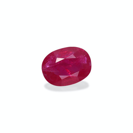 ياقوت بورما الحجم بيضاوي Pink 3.77 