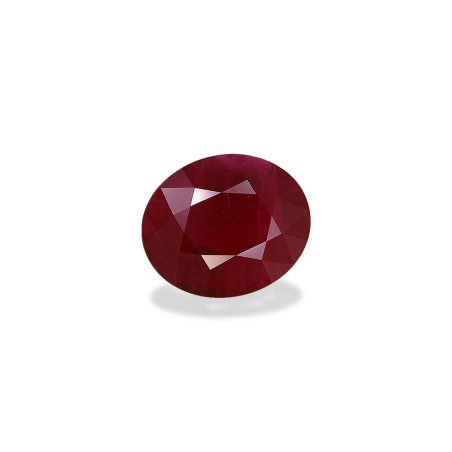 OVAL-cut Burma Ruby Red 3.56 carats