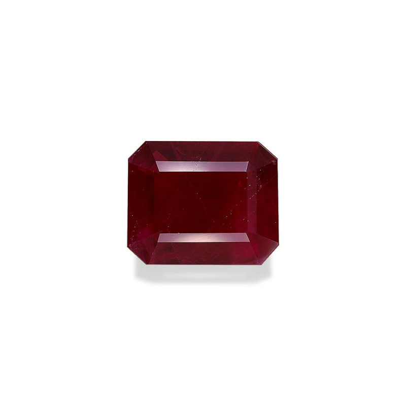 RECTANGULAR-cut Burma Ruby Red 3.88 carats
