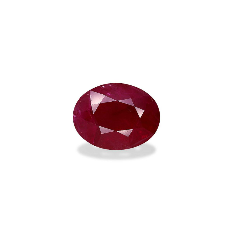 OVAL-cut Burma Ruby Red 3.70 carats