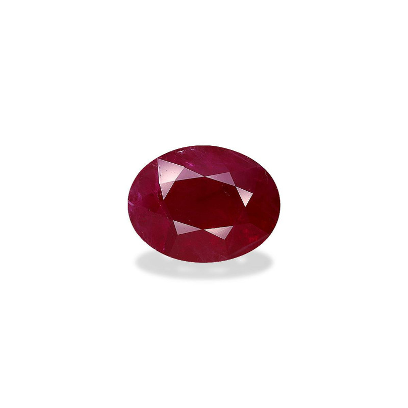 Rubis de Birmanie taille OVALE 红色 3.70 carats