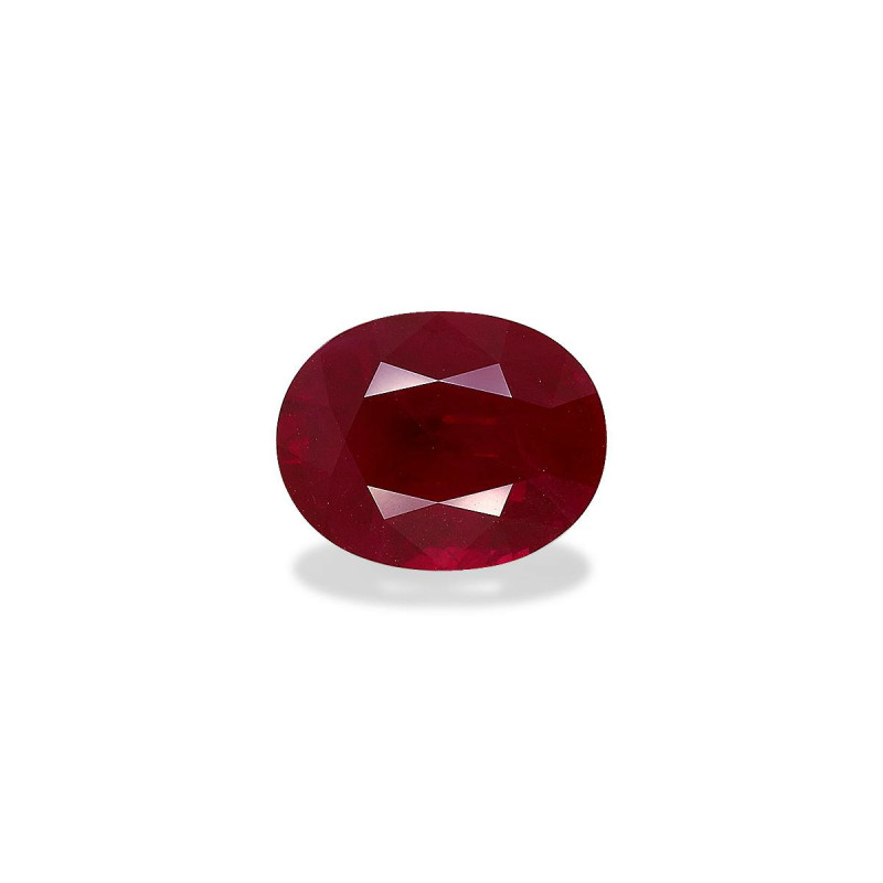 OVAL-cut Burma Ruby Red 3.67 carats