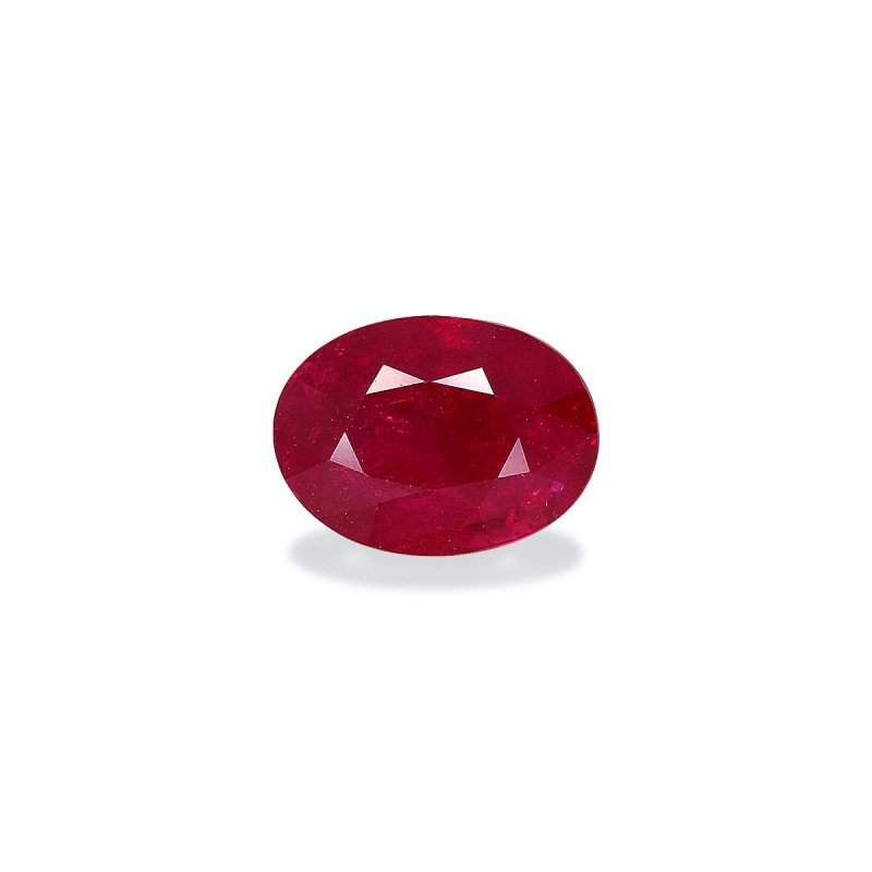 Rubis de Birmanie taille OVALE Rouge 3.01 carats