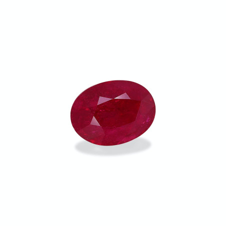 OVAL-cut Burma Ruby Red 3.01 carats