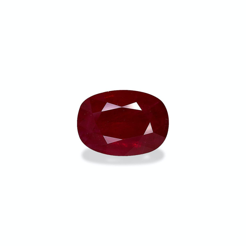 OVAL-cut Burma Ruby Red 3.34 carats