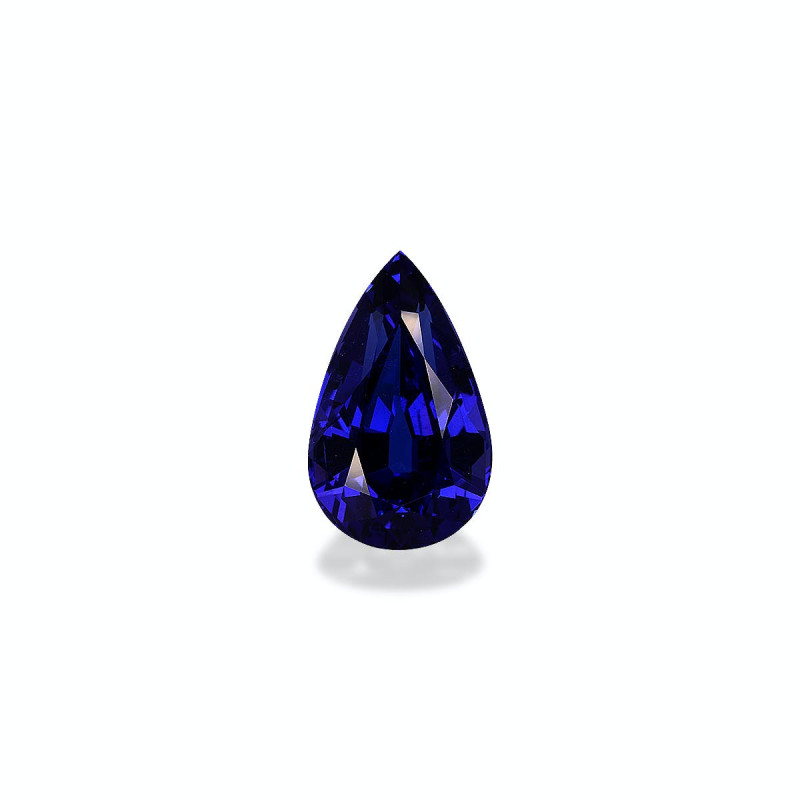 Pear-cut Tanzanite Blue 15.77 carats
