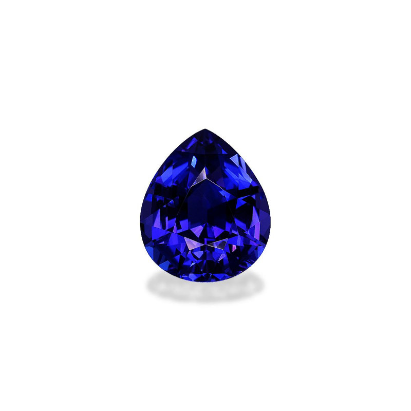 Pear-cut Tanzanite Blue 14.25 carats