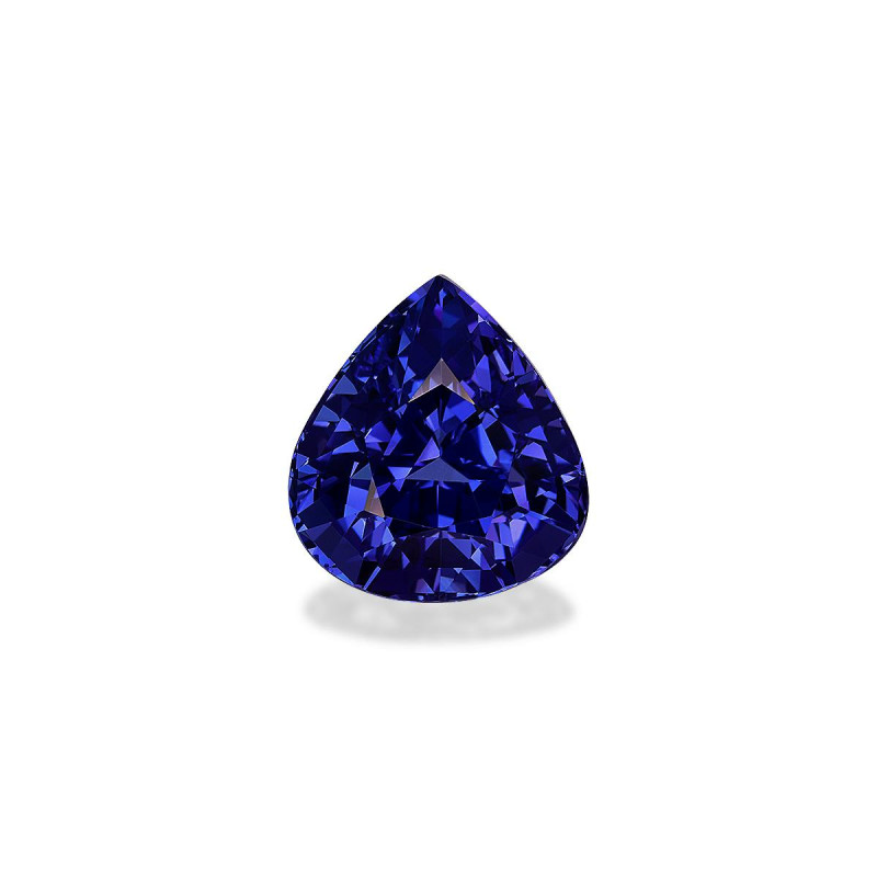 Tanzanite taille Poire Bleu 25.48 carats