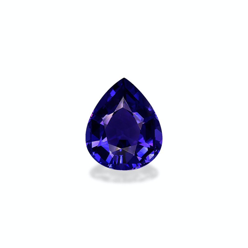 Tanzanite taille Poire Violet Blue 13.17 carats