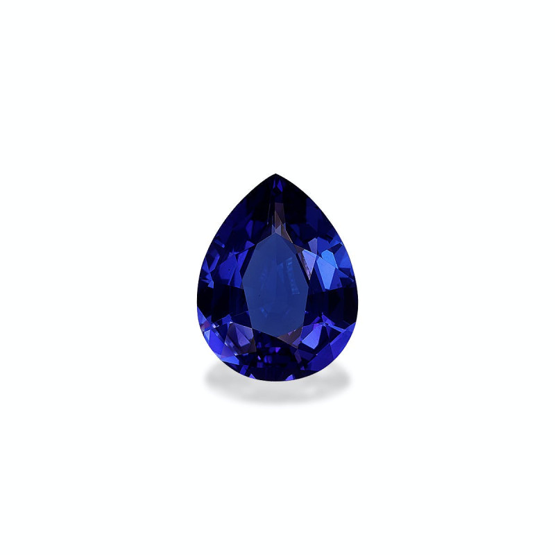 Pear-cut Tanzanite Blue 9.08 carats