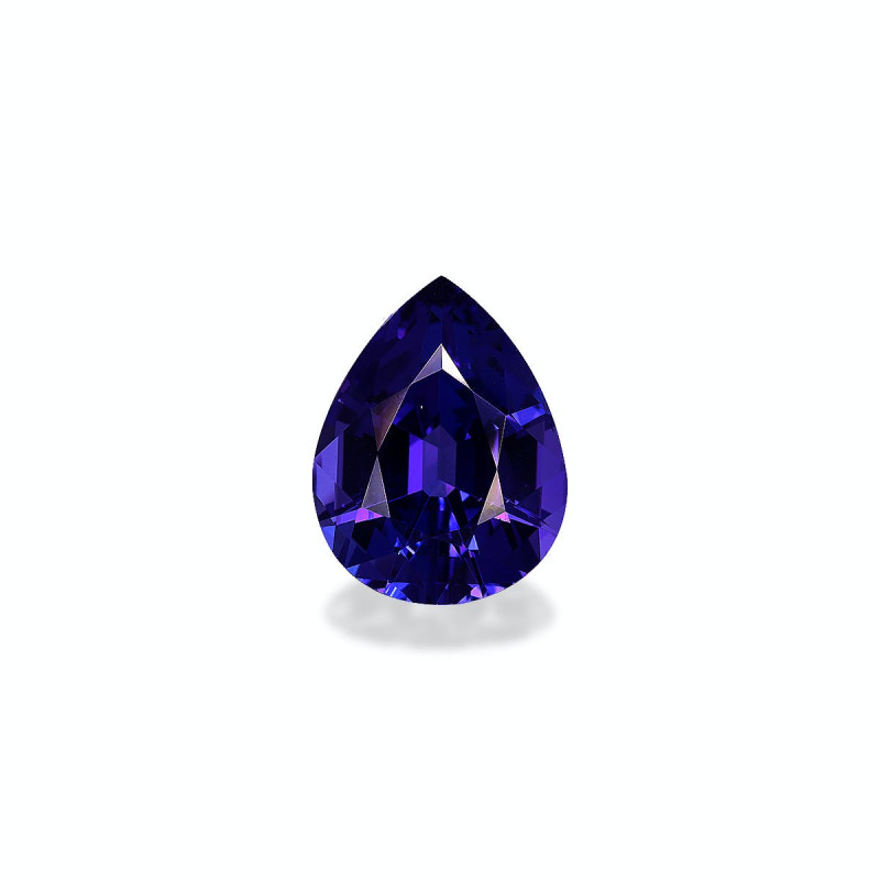 Pear-cut Tanzanite Blue 16.03 carats