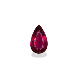 红碧榴石 taille 梨子 红色 10.98 carats