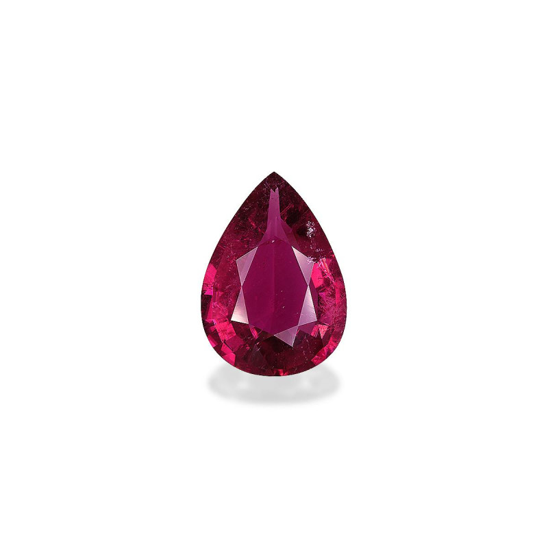 Rubellite taille Poire Rouge 10.09 carats
