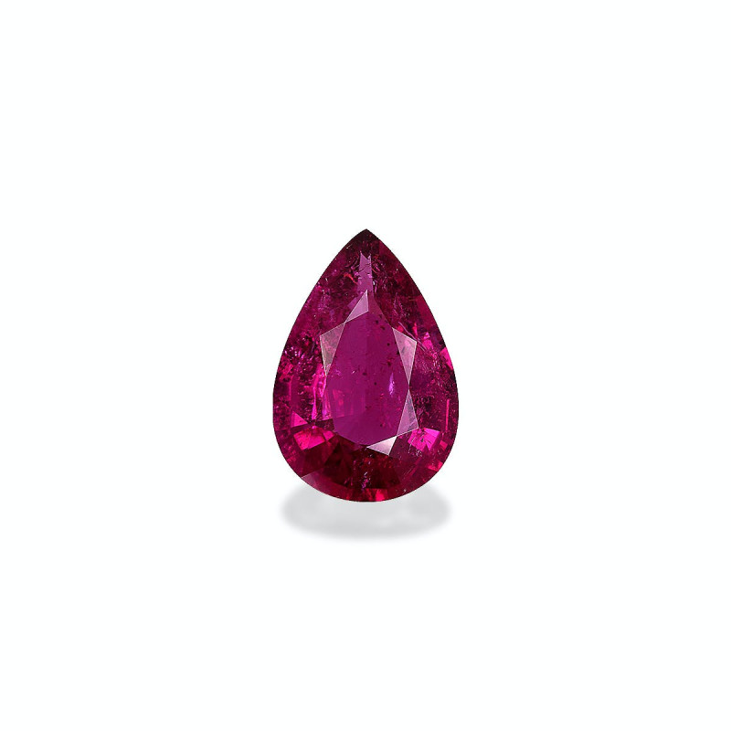 Pear-cut Rubellite Tourmaline Fuscia Pink 3.17 carats