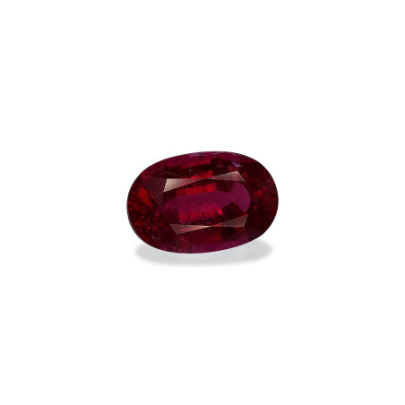 Rubellit lengte OVAL Rot 5.46 karaten