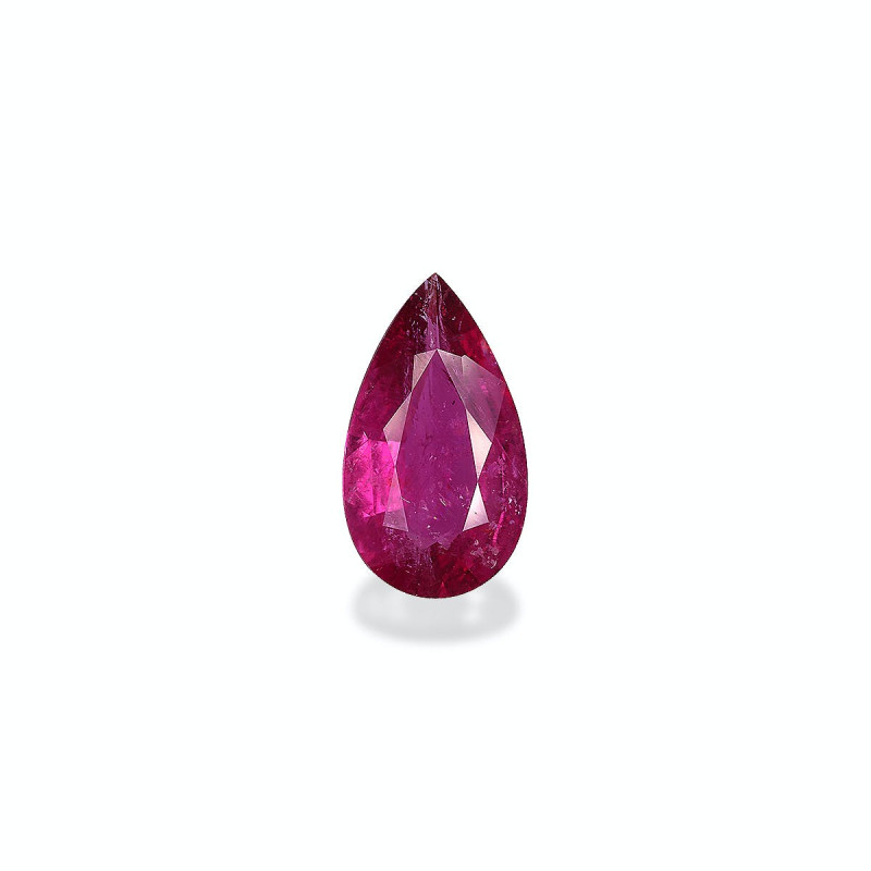 Pear-cut Rubellite Tourmaline Fuscia Pink 3.25 carats