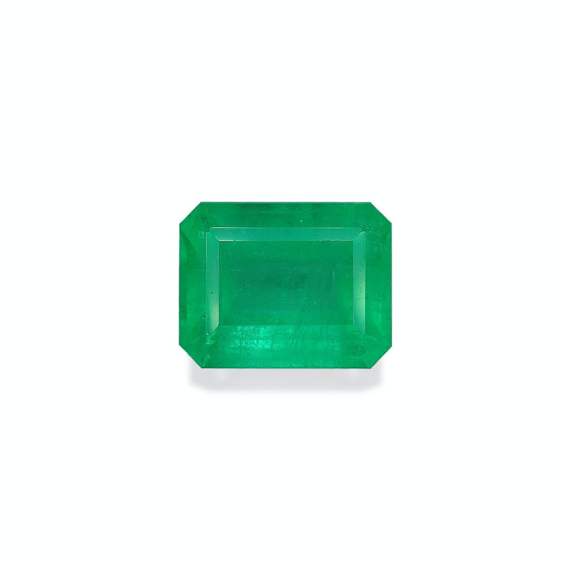 RECTANGULAR-cut Colombian Emerald Green 6.35 carats