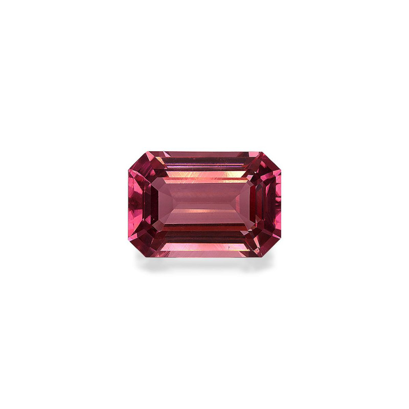 RECTANGULAR-cut Pink Tourmaline Rosewood Pink 23.11 carats