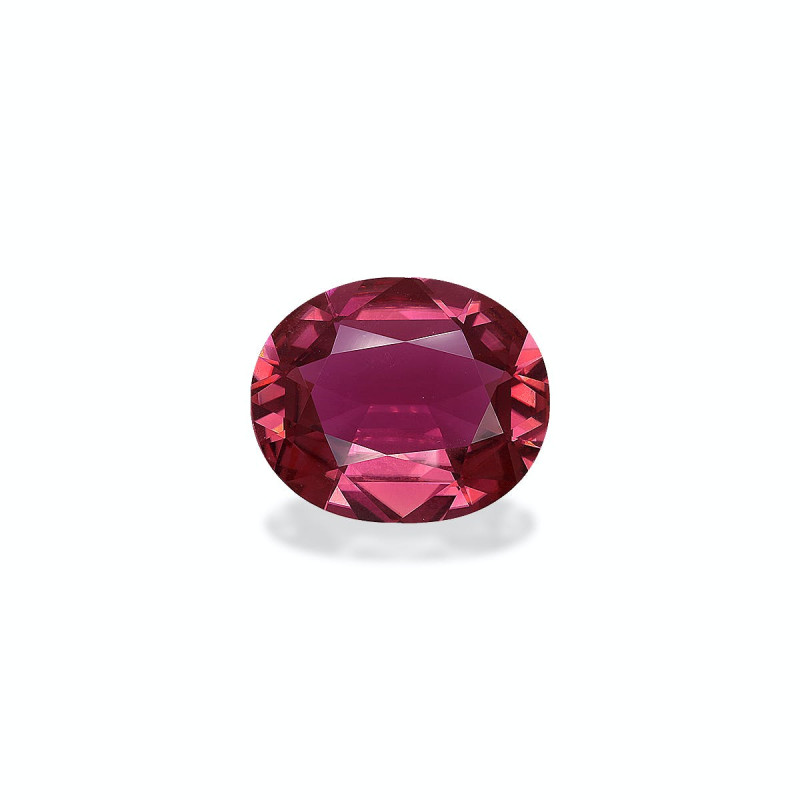 粉红碧玺 taille 椭圆形 花梨木粉红色 8.78 carats