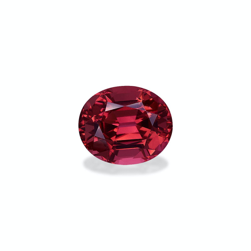Rosa Turmalin lengte OVAL Rosenholzrosa 8.05 karaten
