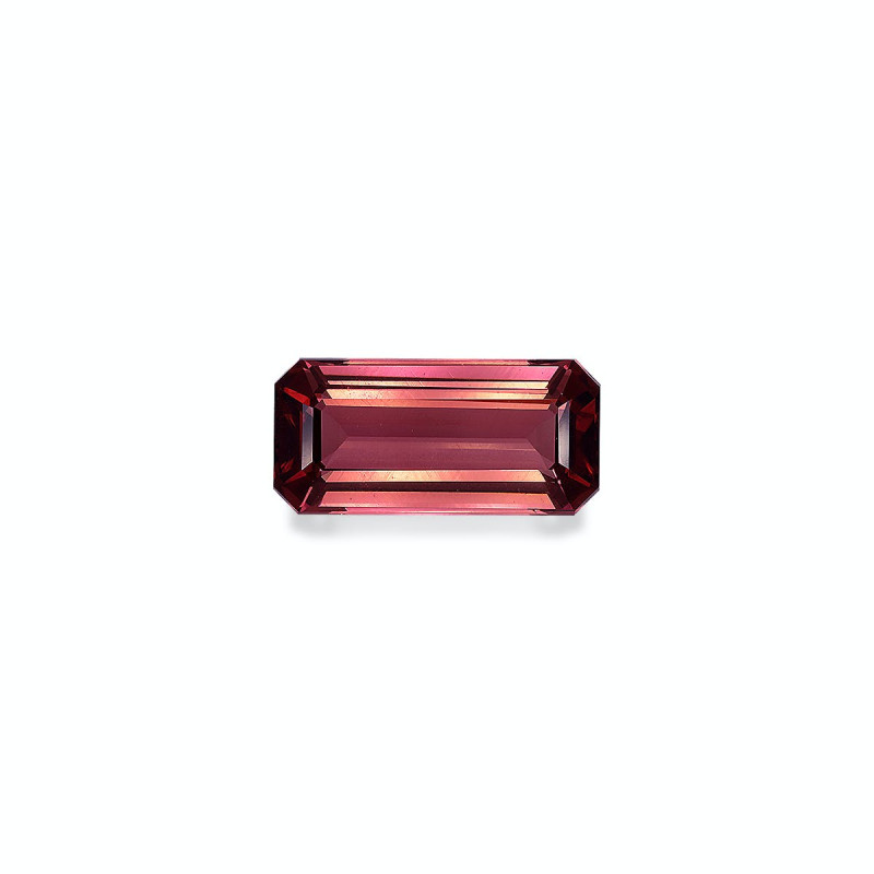 RECTANGULAR-cut Pink Tourmaline Rosewood Pink 8.96 carats