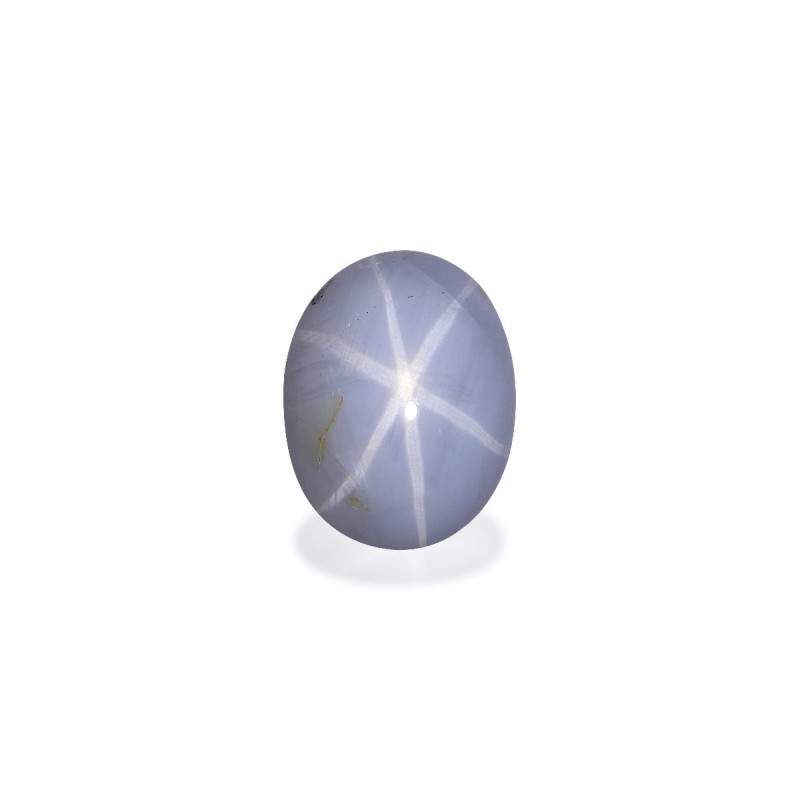 Saphir étoilé gris taille OVALE Gris 2.41 carats
