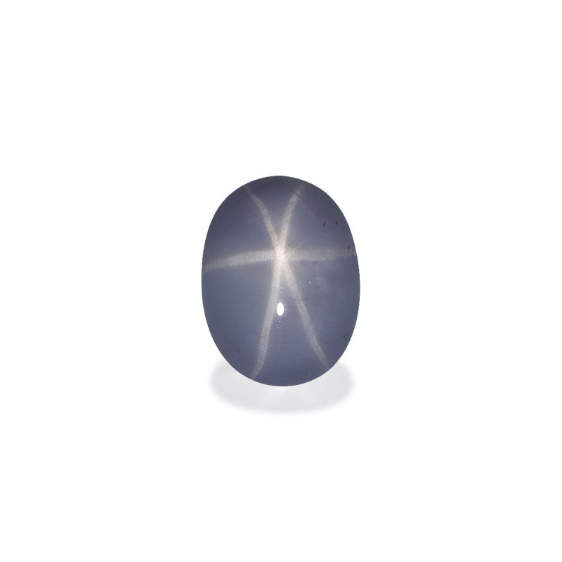 Saphir étoilé gris taille OVALE Gris 2.49 carats