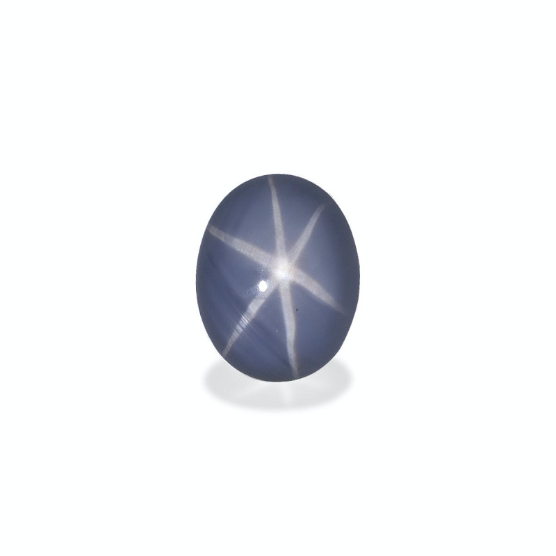 Saphir étoilé gris taille OVALE 灰色 3.19 carats