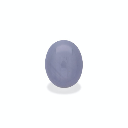 Saphir &eacute;toil&eacute; gris taille OVALE Gris 3.19 carats