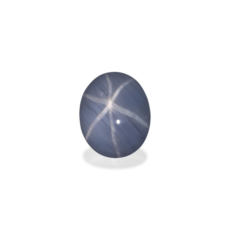 Saphir étoilé gris taille OVALE Gris 2.46 carats