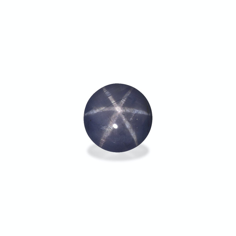 ROUND-cut Grey Star Sapphire Grey 2.53 carats