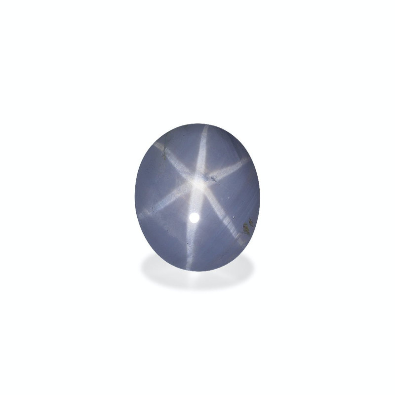 OVAL-cut Grey Star Sapphire Grey 1.89 carats