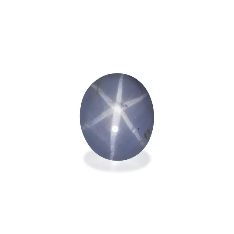 Zafiro estrellado gris taille OVALE Gris 1.89 carats