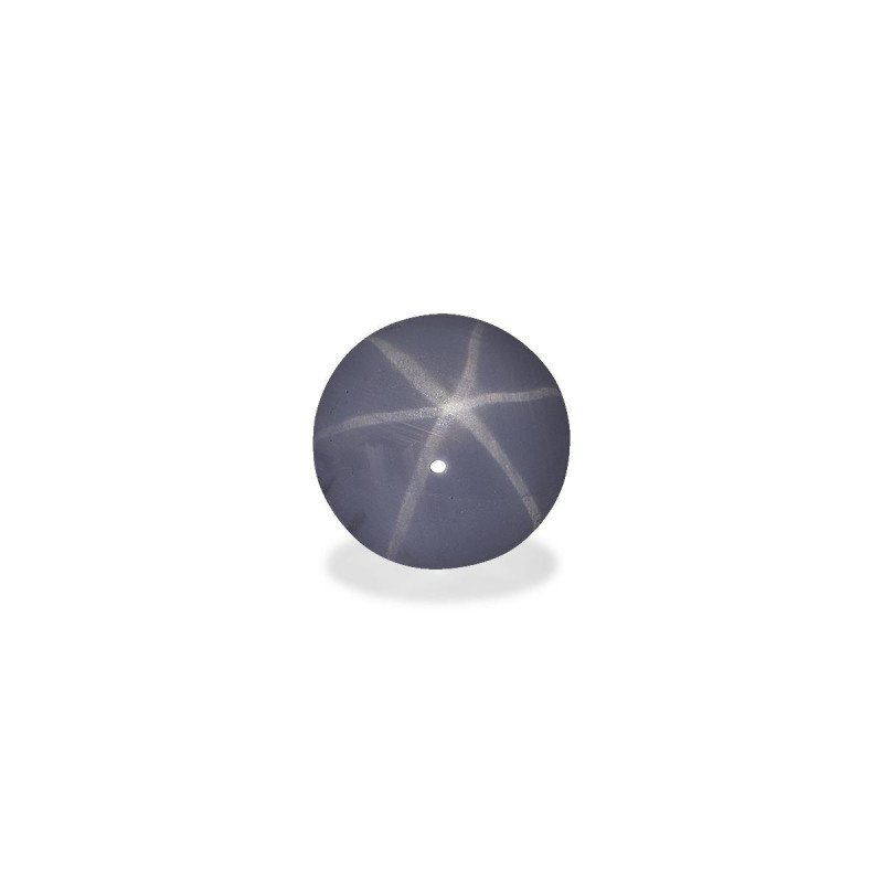 ROUND-cut Grey Star Sapphire Grey 1.72 carats