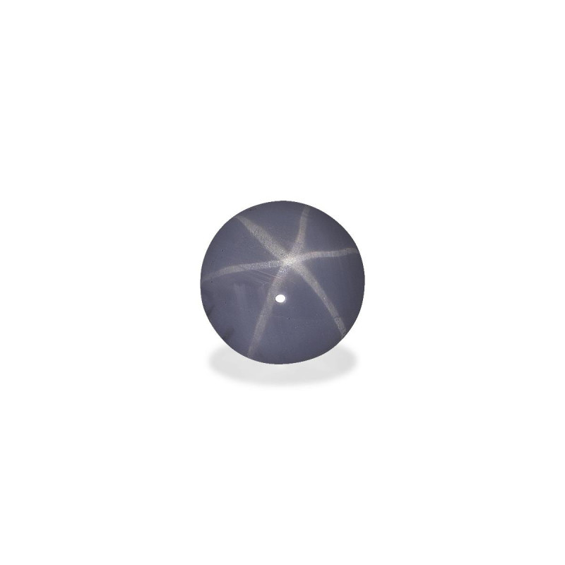 Saphir étoilé gris taille ROND 灰色 1.72 carats