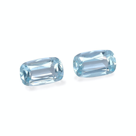 Aguamarina taille COUSSIN Baby Blue 5.88 carats
