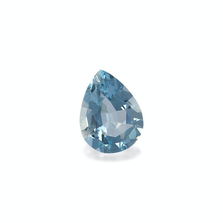 Aquamarin lengte Birne Baby blau 3.95 karaten