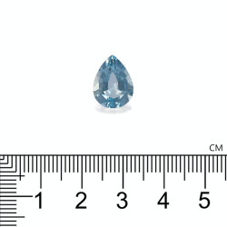 Peervormige Baby Blauwe Aquamarijn van 3,95 karaat