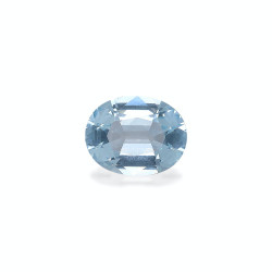 OVAL-cut Aquamarine Sky...