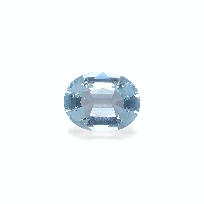 OVAL-cut Aquamarine Sky Blue 2.65 carats
