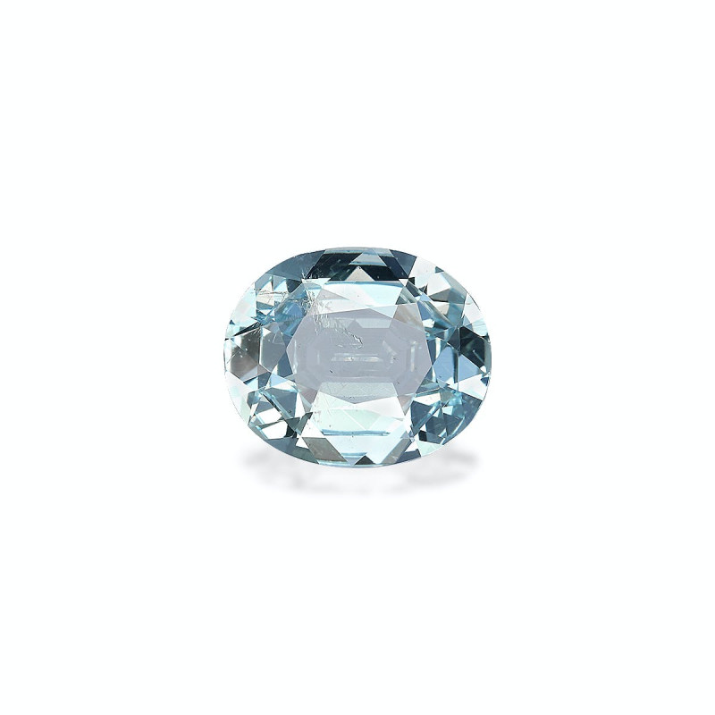 Aguamarina taille OVALE Baby Blue 3.35 carats