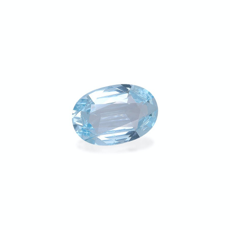 Aguamarina taille OVALE Baby Blue 2.64 carats