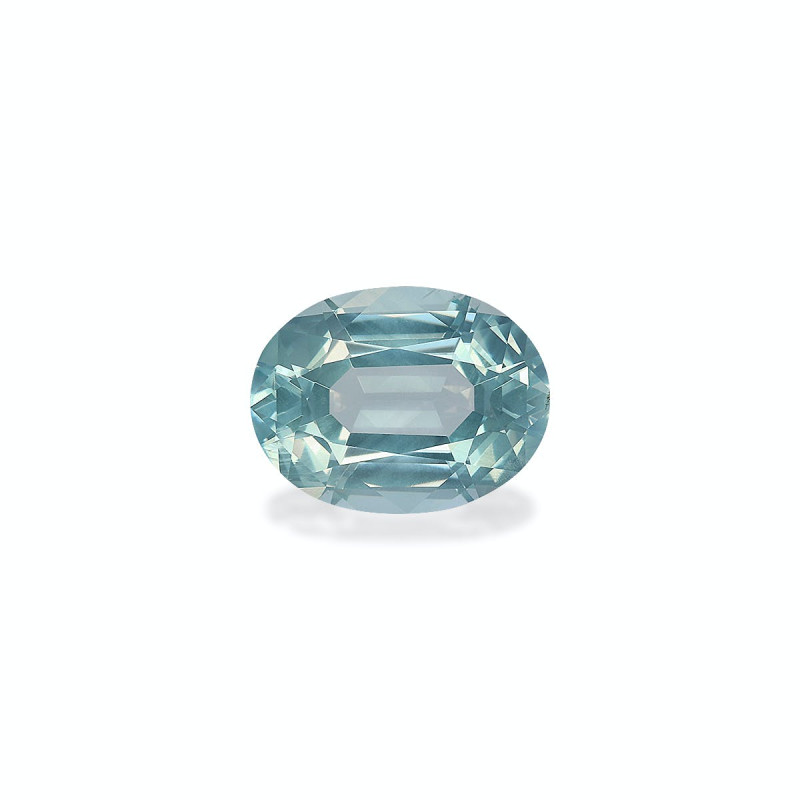 Aguamarina taille OVALE Arctic Blue 3.33 carats