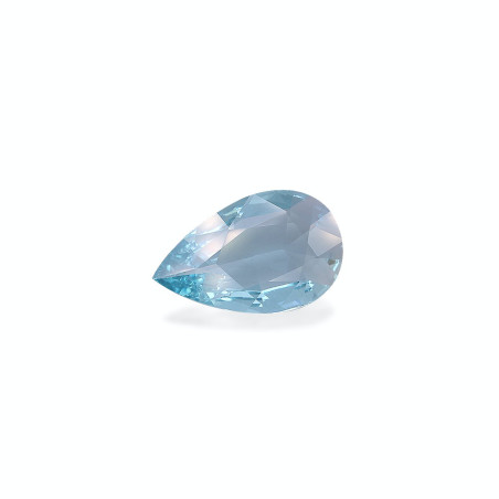 Aguamarina taille Poire Baby Blue 4.31 carats