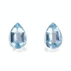 Pear-cut Aquamarine Baby...