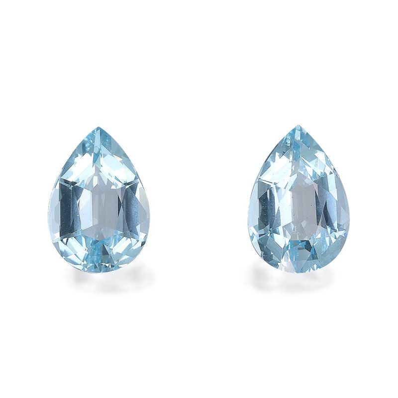 Aigue-Marine taille Poire Baby Blue 7.76 carats